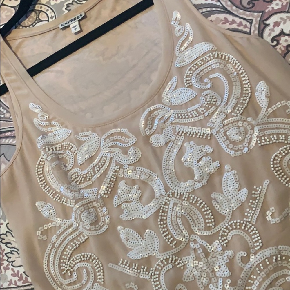 Beautiful Beaded Express Tank